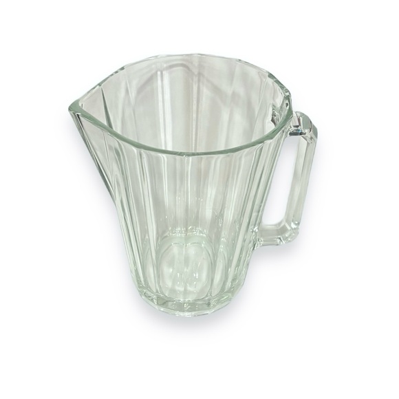 BORMIOLI Rocco Clear Pressed Glass Pitcher - Picture 1 of 8